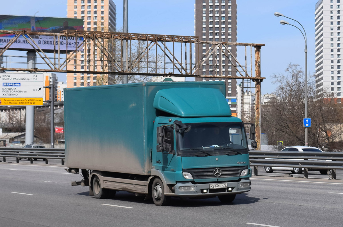 Москва, № М 233 ХЕ 777 — Mercedes-Benz Atego 816