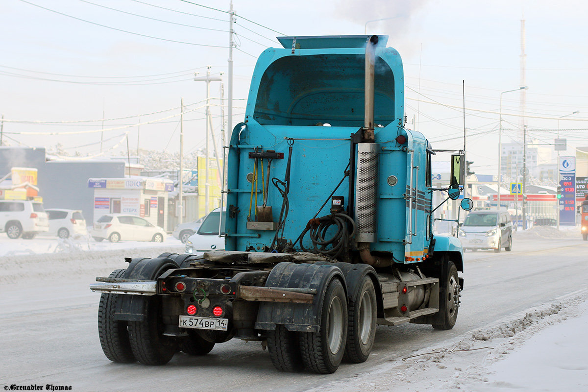 Саха (Якутия), № К 574 ВР 14 — Freightliner FLD 120