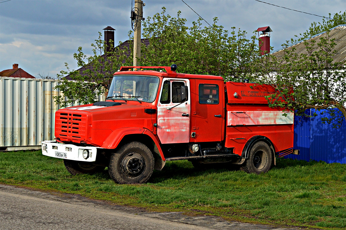 Воронежская область, № Х 083 ВК 36 — ЗИЛ-433362