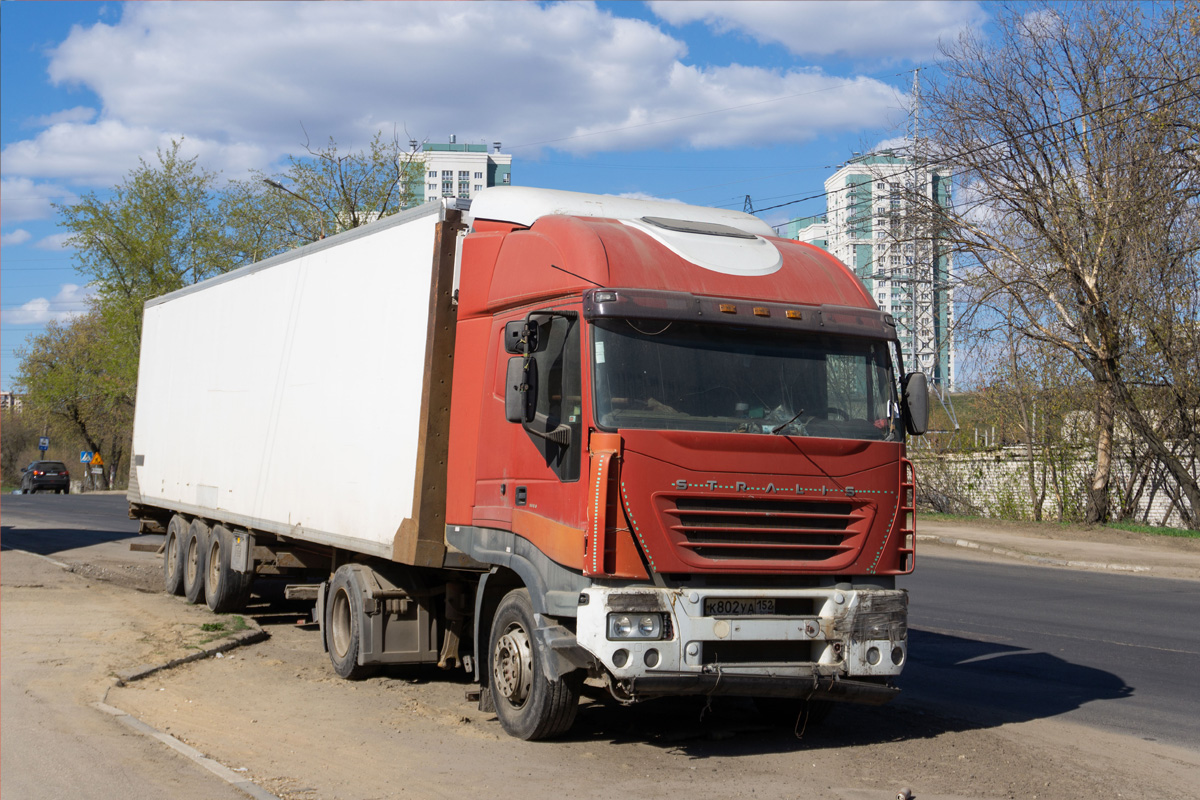 Нижегородская область, № К 802 УА 152 — IVECO Stralis ('2002) 430