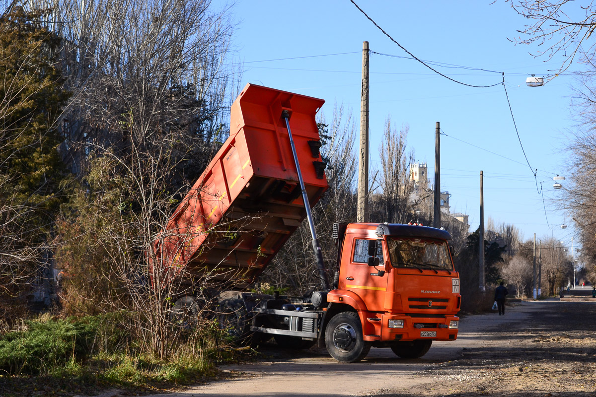 Волгоградская область, № К 205 ВО 134 — КамАЗ-65115-50