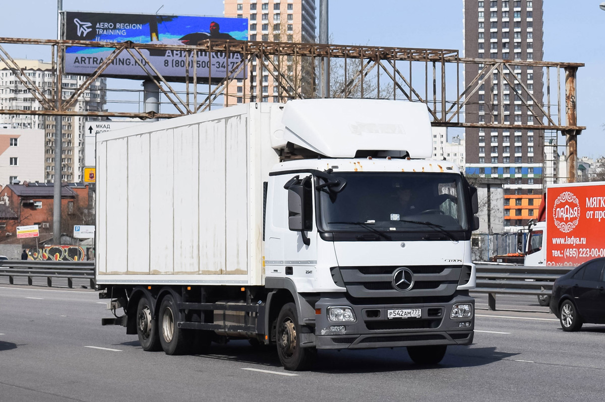 Москва, № Р 542 АМ 777 — Mercedes-Benz Actros '09 2541 [Z9M]