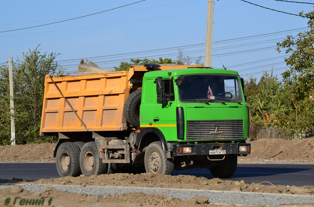 Волгоградская область, № В 661 СВ 134 — МАЗ-5516X5