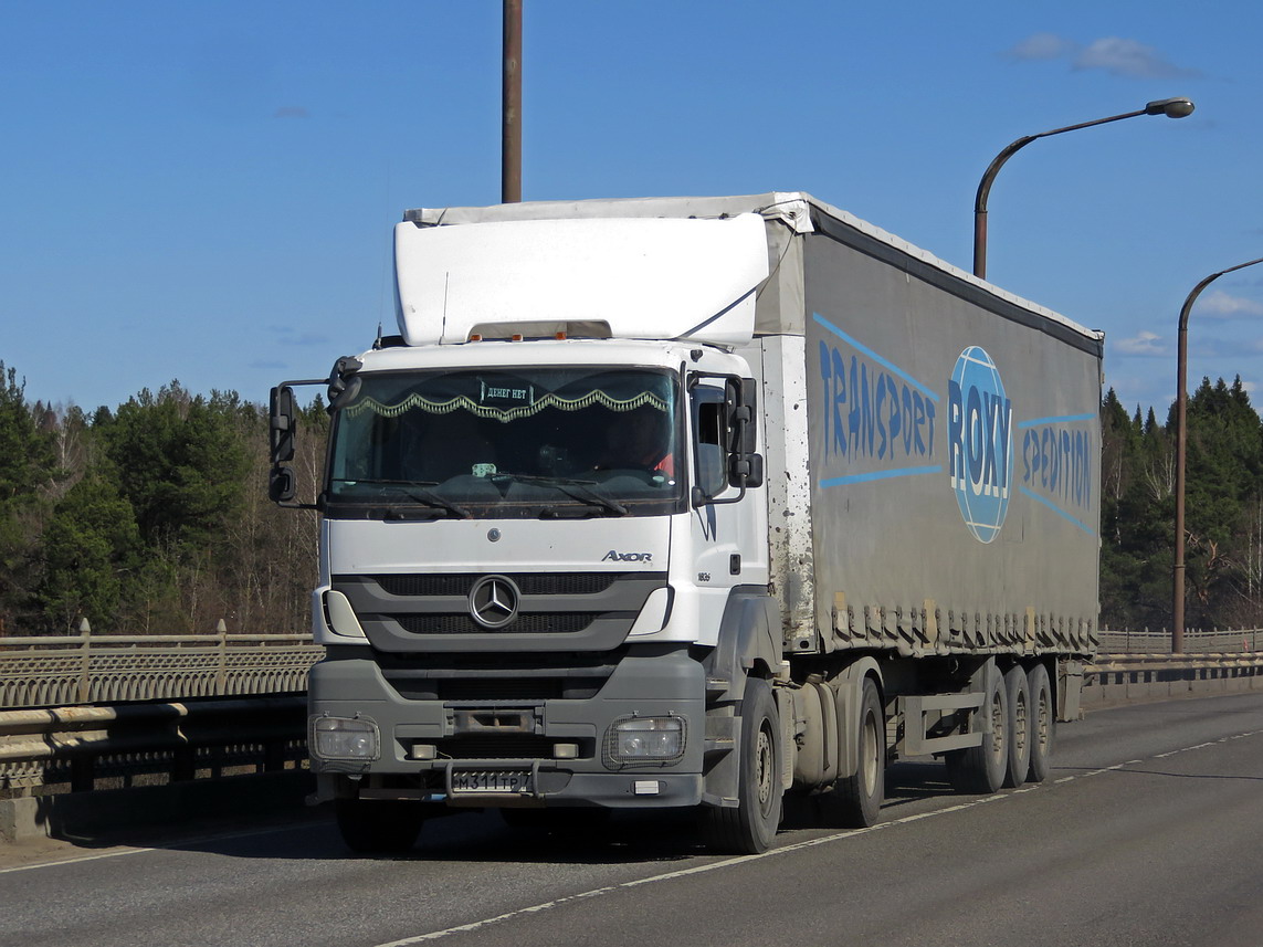 Ульяновская область, № М 311 ТР 73 — Mercedes-Benz Axor 1835 [Z9M]