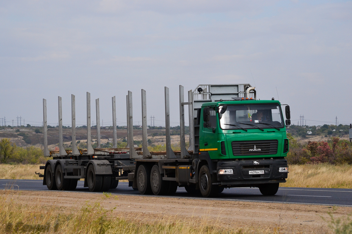 Воронежская область, № У 639 ВН 136 — МАЗ-6312C9