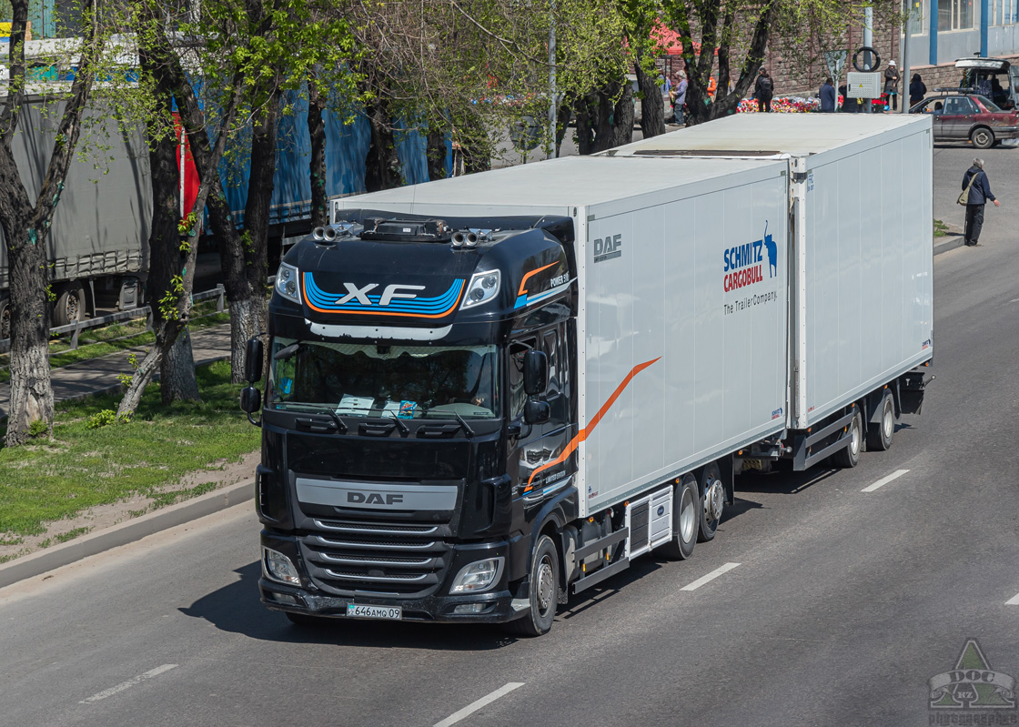 Карагандинская область, № 646 AMQ 09 — DAF XF Euro6 FAR