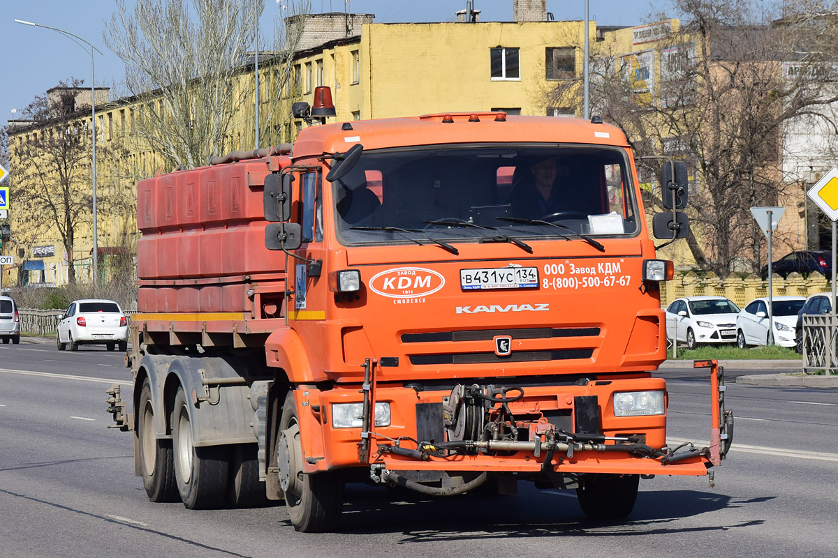 Волгоградская область, № В 431 УС 134 — КамАЗ-65115-42