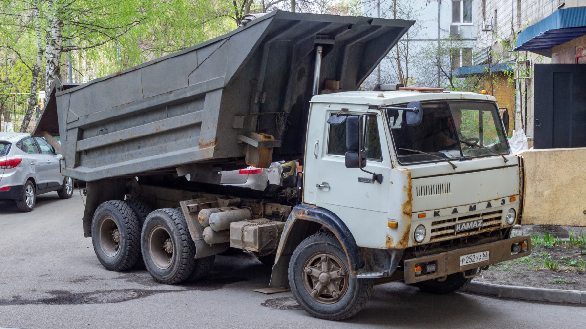 Самарская область, № Р 252 УА 63 — КамАЗ-55111 [551110]