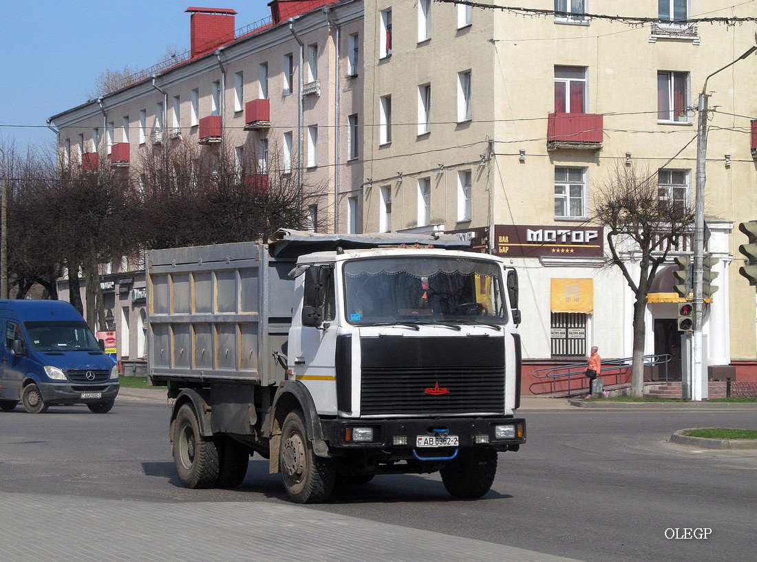 Витебская область, № АВ 6362-2 — МАЗ-555142