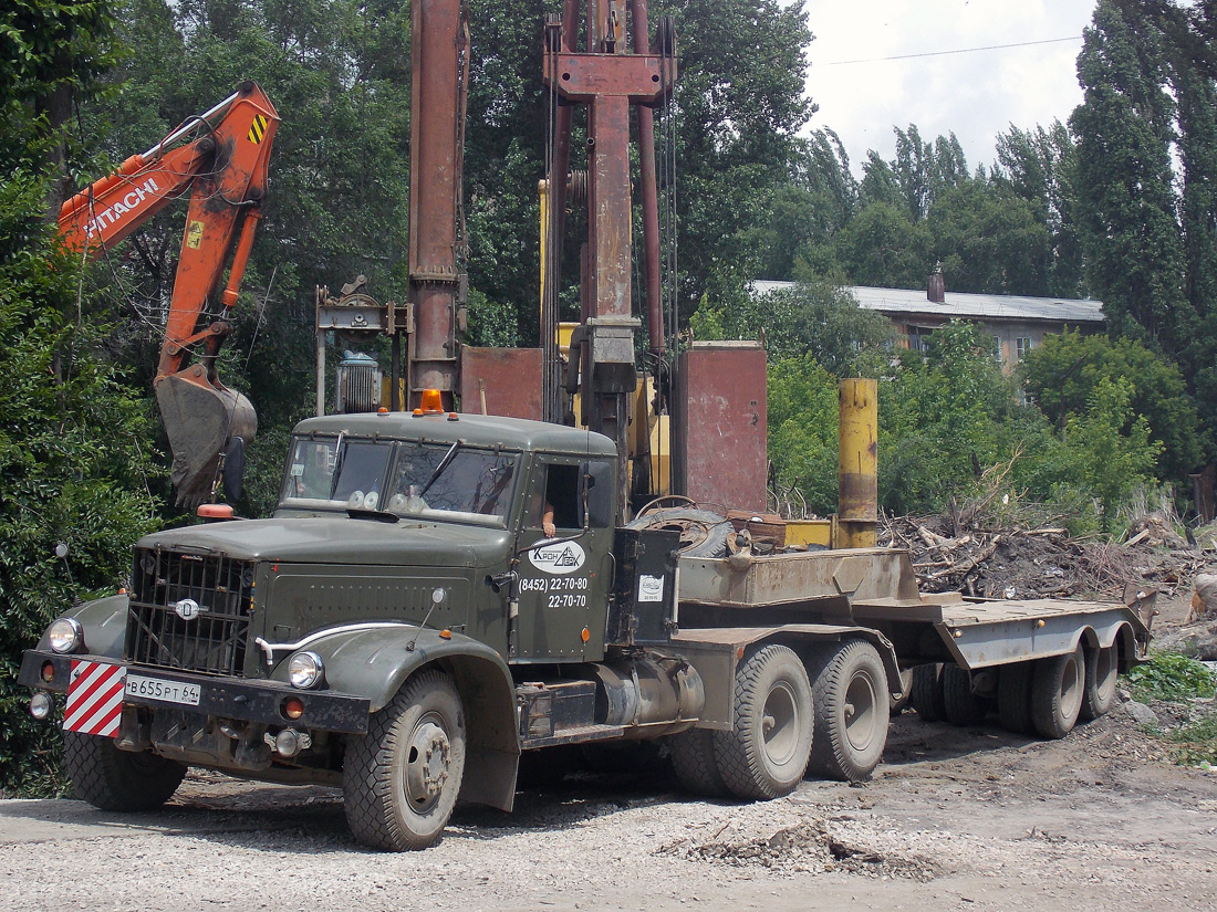 Саратовская область, № В 655 РТ 64 — КрАЗ-258Б1