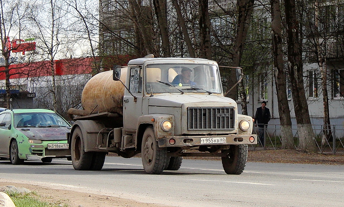 Псковская область, № Т 955 КВ 60 — ГАЗ-3307