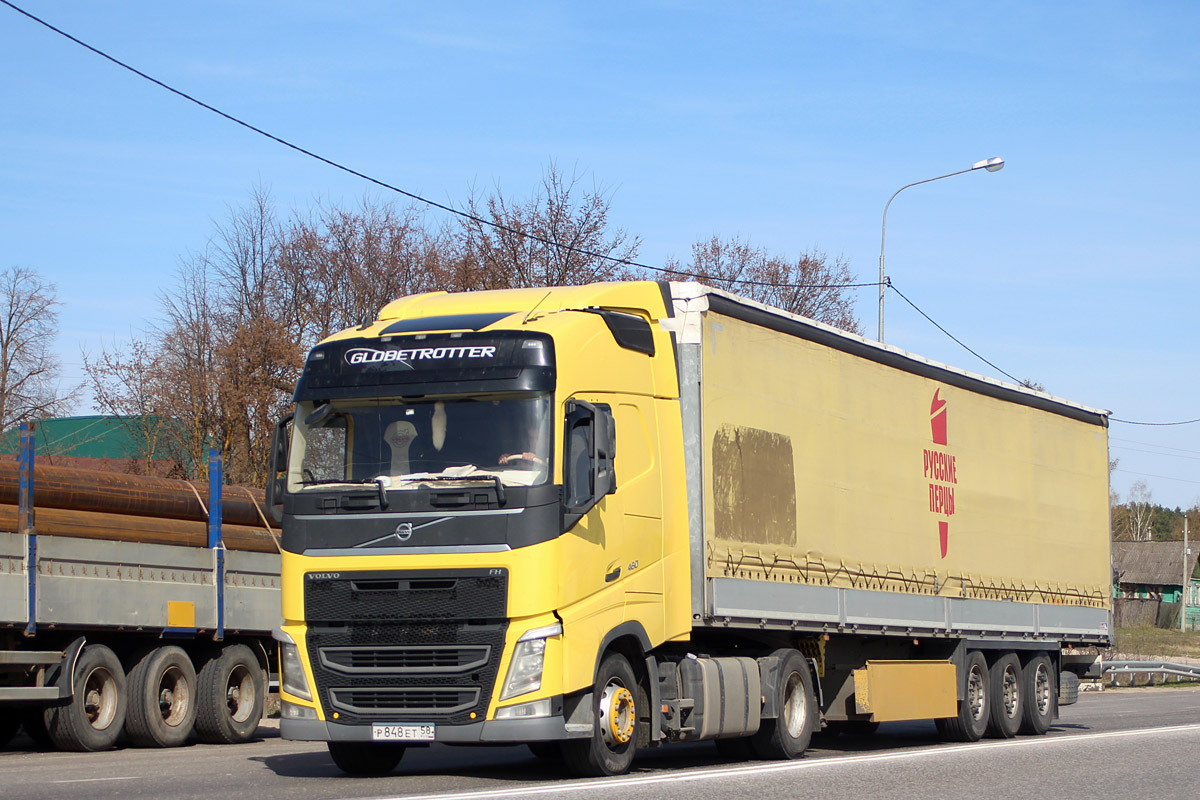 Пензенская область, № Р 848 ЕТ 58 — Volvo ('2012) FH.460