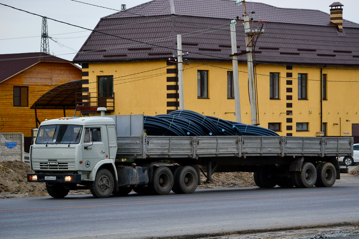 Волгоградская область, № В 834 КМ 34 — КамАЗ-55111 [551110]