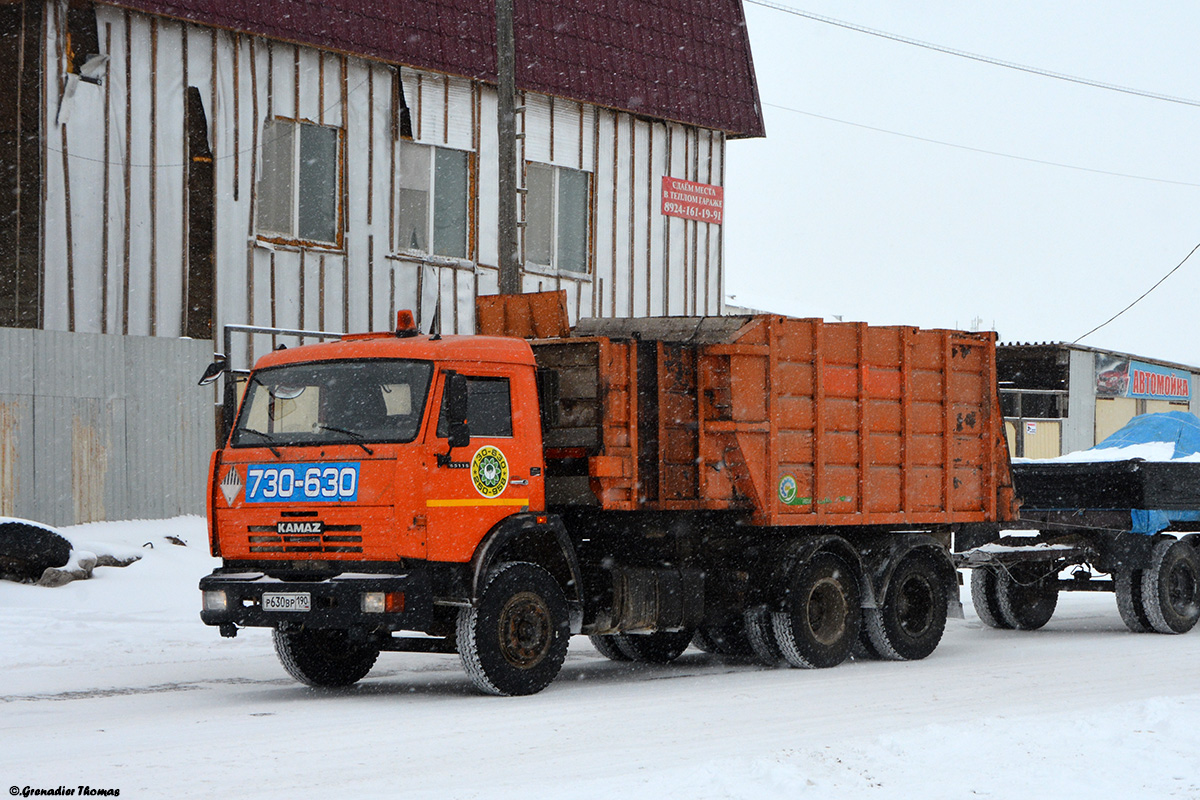 Саха (Якутия), № Р 630 ВР 190 — КамАЗ-65115-62