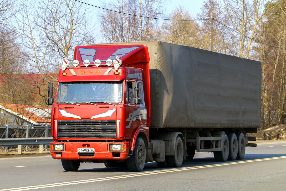 Псковская область, № О 140 КВ 60 — МАЗ-54329