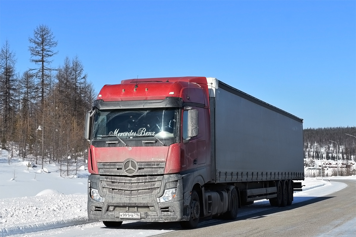 Татарстан, № К 991 РВ 716 — Mercedes-Benz Actros '18 1845 [Z9M]