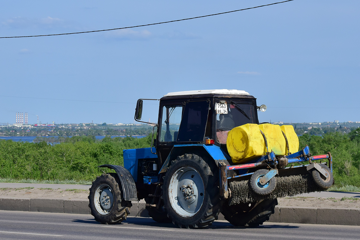 Волгоградская область, № 7563 ВЕ 34 — Беларус-82.1