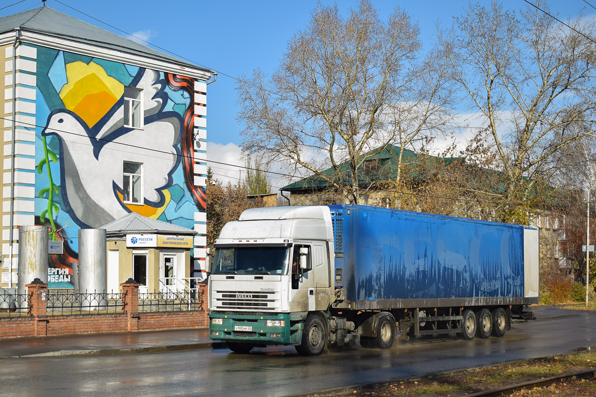 Алтайский край, № У 990 МР 22 — IVECO EuroStar