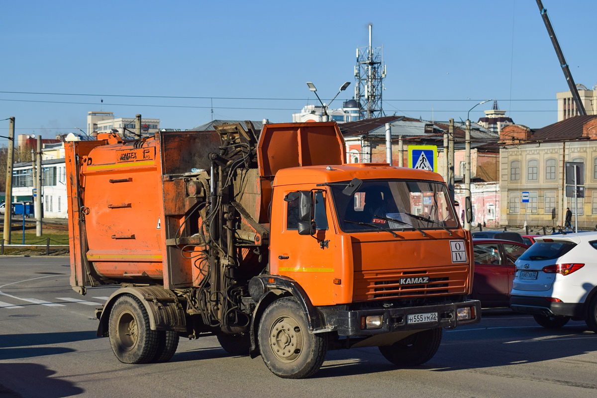 Алтайский край, № Н 555 УМ 22 — КамАЗ-43255-A3