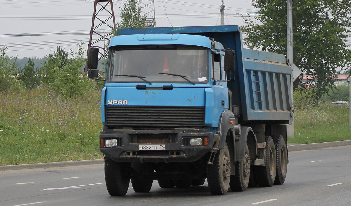 Челябинская область, № Н 822 СН 174 — Урал-6563