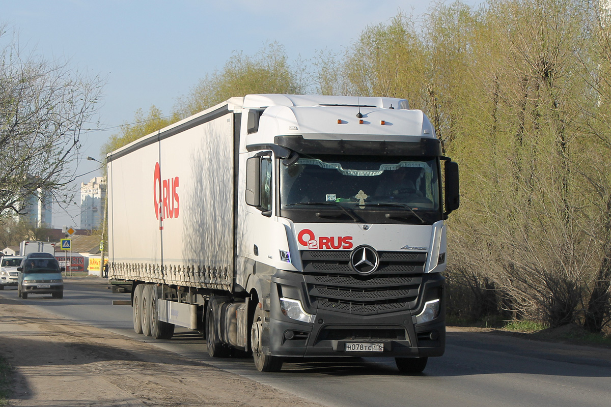 Татарстан, № Н 078 ТС 716 — Mercedes-Benz Actros '18 1845 [Z9M]