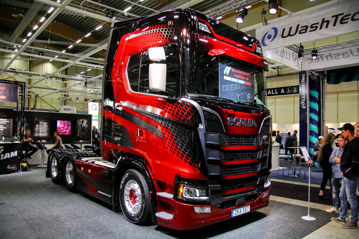 Швеция, № ZKA 387 — Scania ('2016) S730