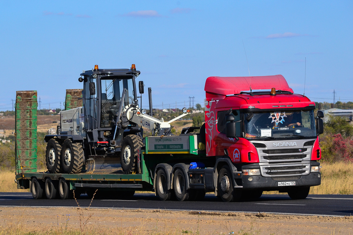 Волгоградская область, № А 982 УО 134 — Scania ('2004) P400