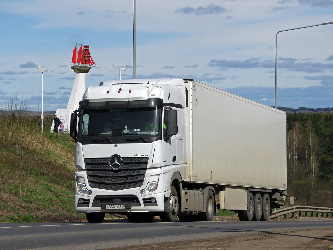 Санкт-Петербург, № Е 330 ТС 198 — Mercedes-Benz Actros '18 1845 [Z9M]