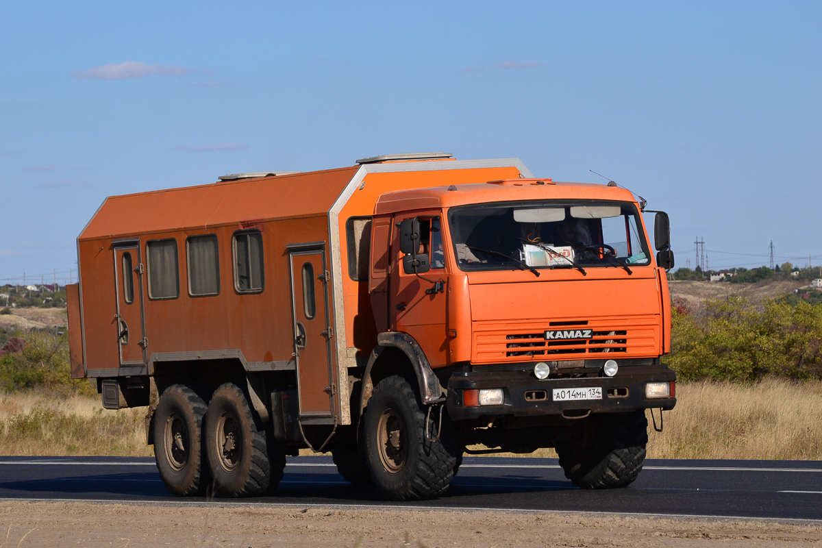 Волгоградская область, № А 014 МН 134 — КамАЗ-43118-15 [43118R]