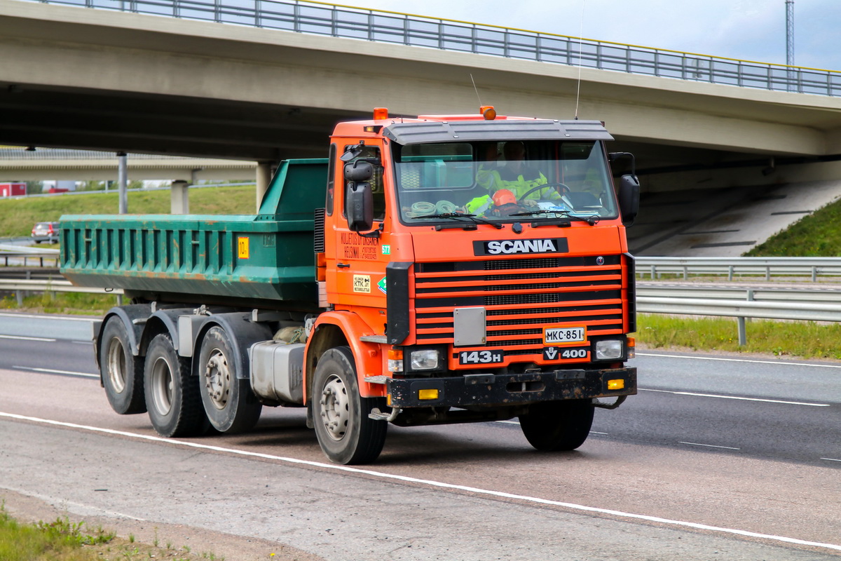Финляндия, № MKC-851 — Scania (II) R143H