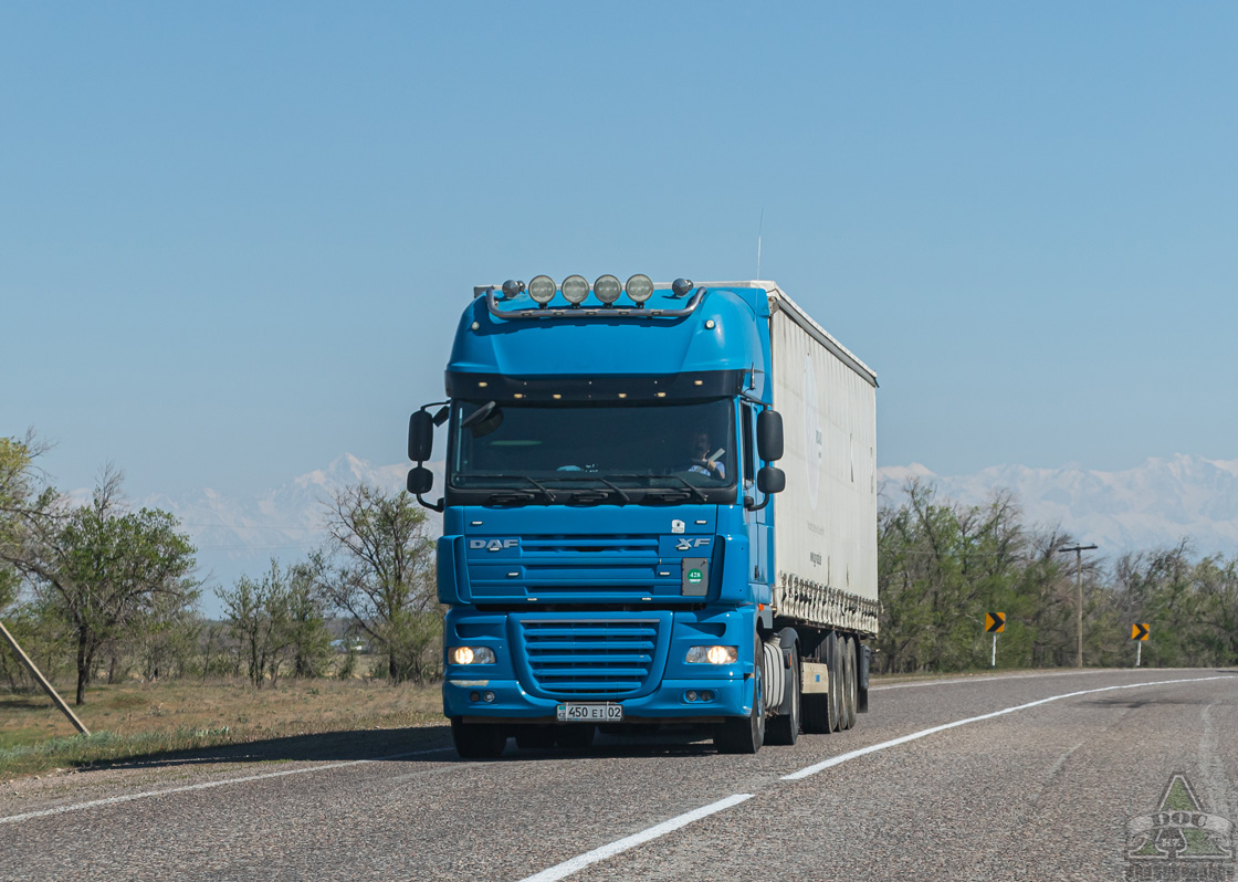 Алматы, № 450 EI 02 — DAF XF105 FT