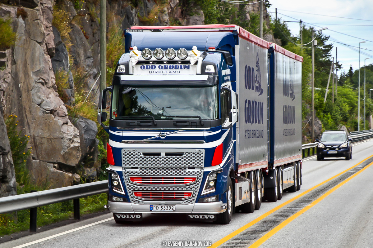 Норвегия, № PD 53392 — Volvo ('2012) FH16.650