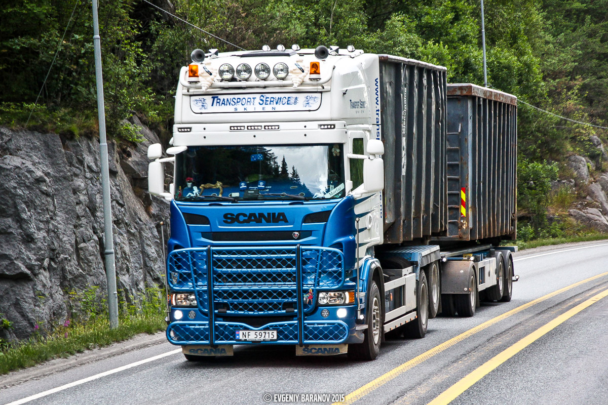 Норвегия, № NF 59715 — Scania ('2009) R620