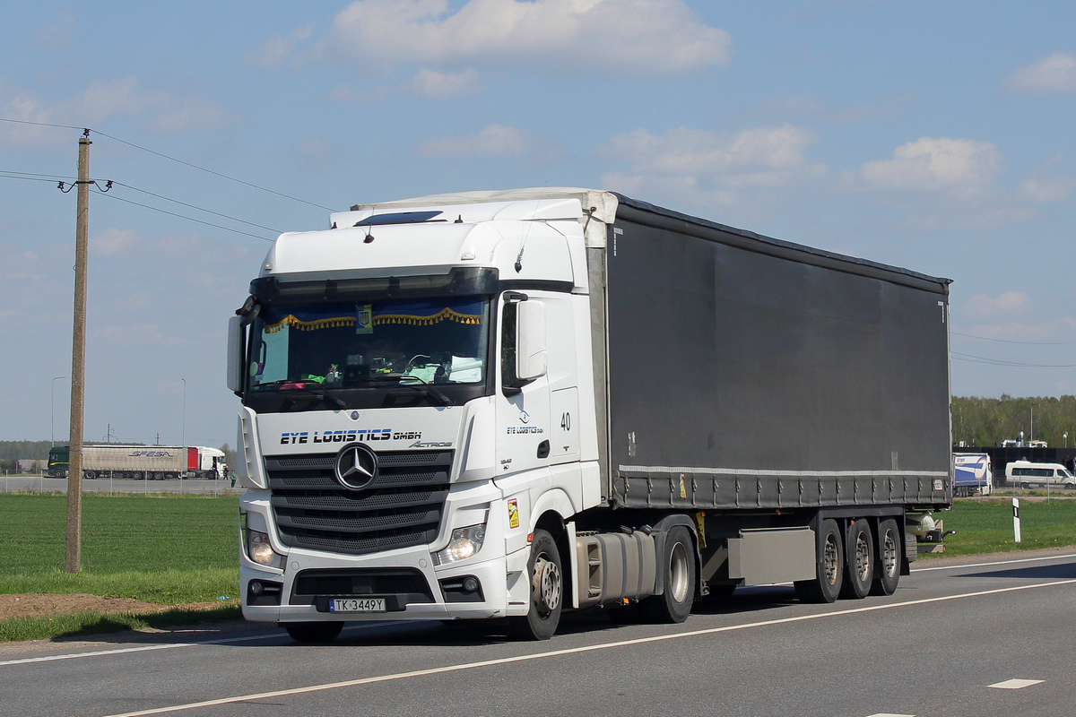 Польша, № TK 3449Y — Mercedes-Benz Actros ('2011)