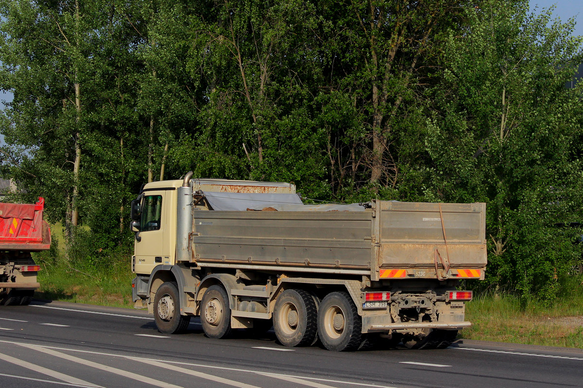 Литва, № LSH 398 — Mercedes-Benz Actros ('2009)