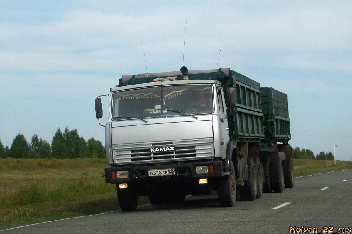 Алтайский край, № О 315 СР 22 — КамАЗ-5320