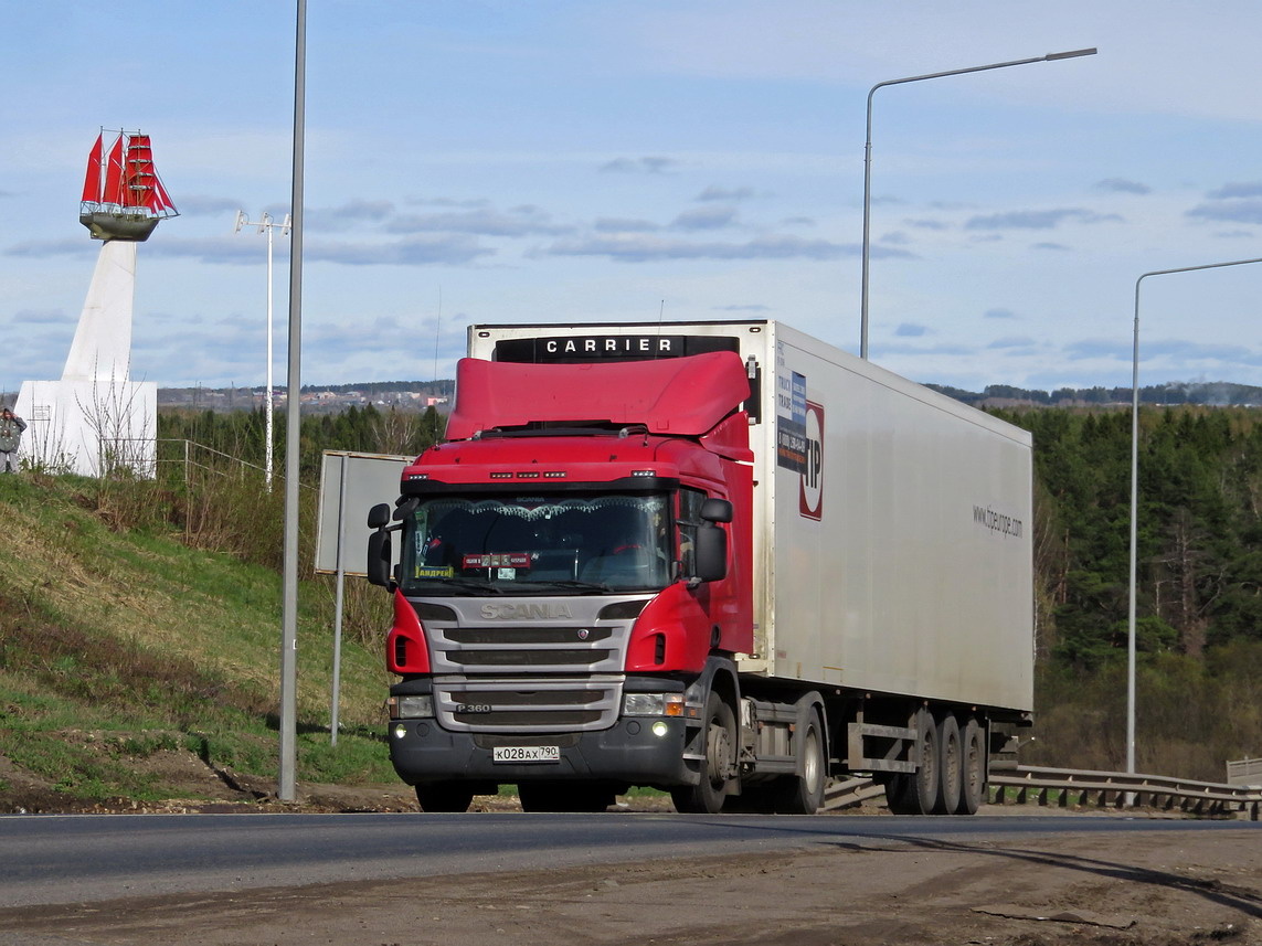 Московская область, № К 028 АХ 790 — Scania ('2011) P360