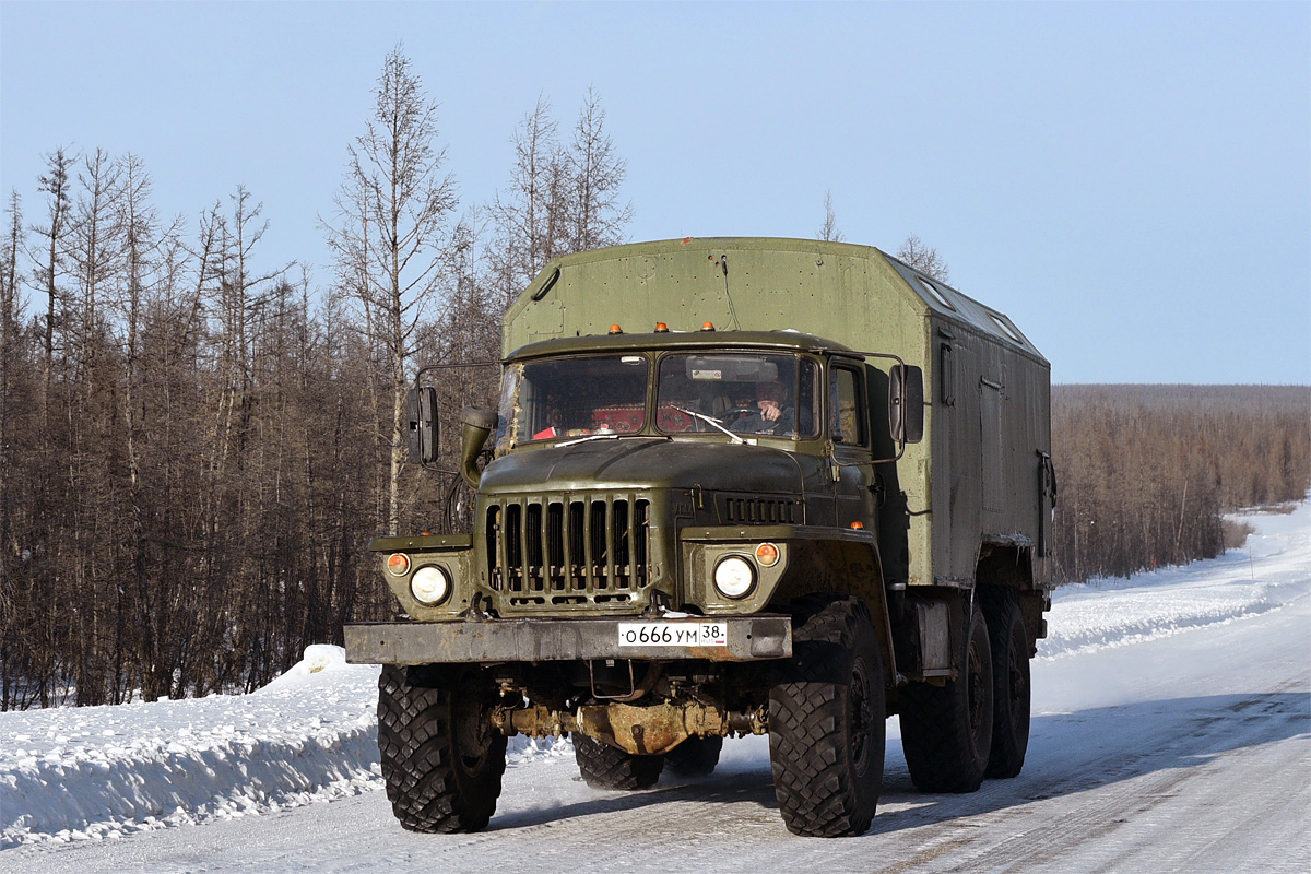 Иркутская область, № О 666 УМ 38 — Урал-4320-01