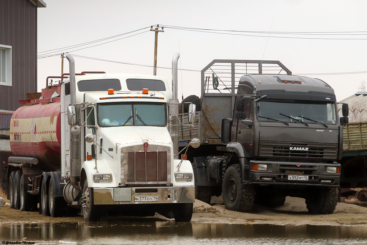 Саха (Якутия), № Н 373 ЕО 14 — Kenworth T800