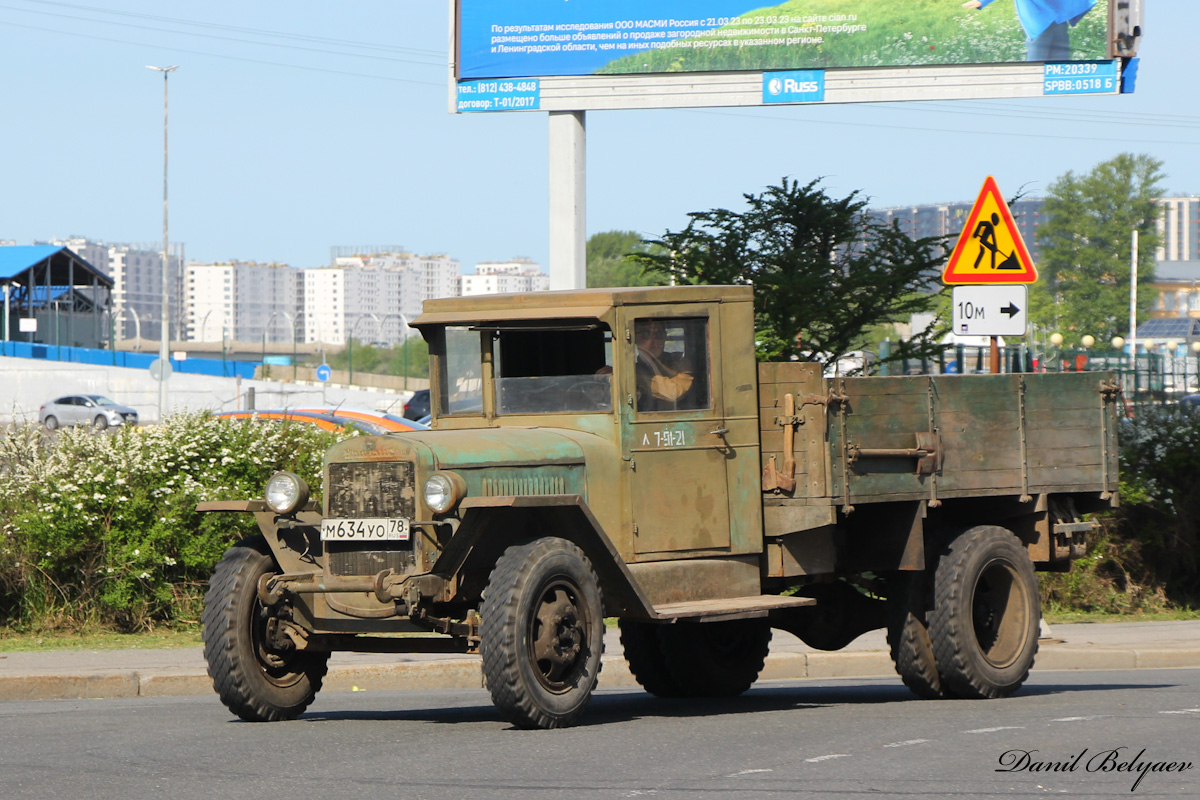 Санкт-Петербург, № М 634 УО 78 — ТС индивидуального изготовления; Санкт-Петербург — Международный транспортный фестиваль "SPbTransportFest" (2019-... гг)