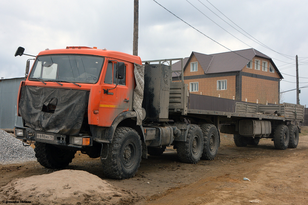 Саха (Якутия), № К 698 МУ 14 — КамАЗ-44108-10 [44108K]