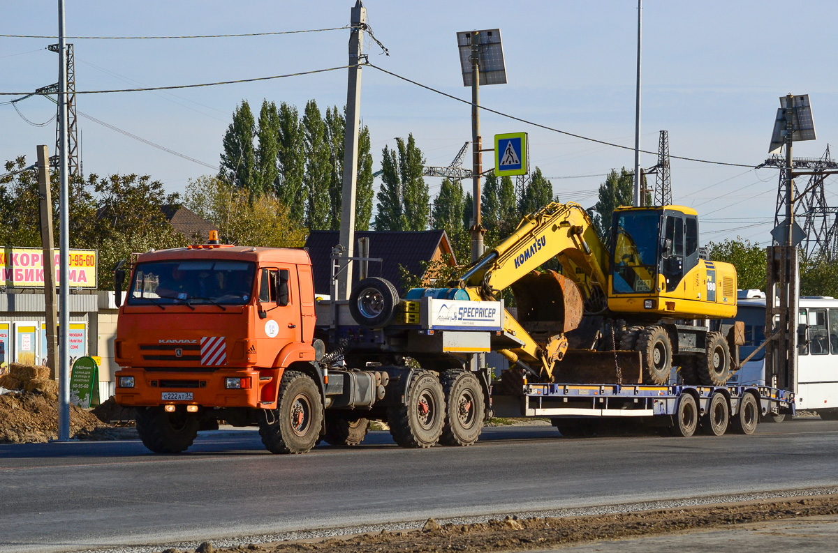 Волгоградская область, № С 222 АТ 34 — КамАЗ-44108-24 [441083]