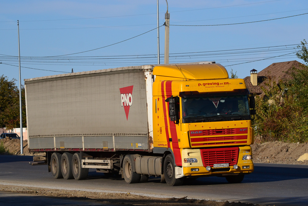 Астраханская область, № С 039 МЕ 30 — DAF XF95 FT