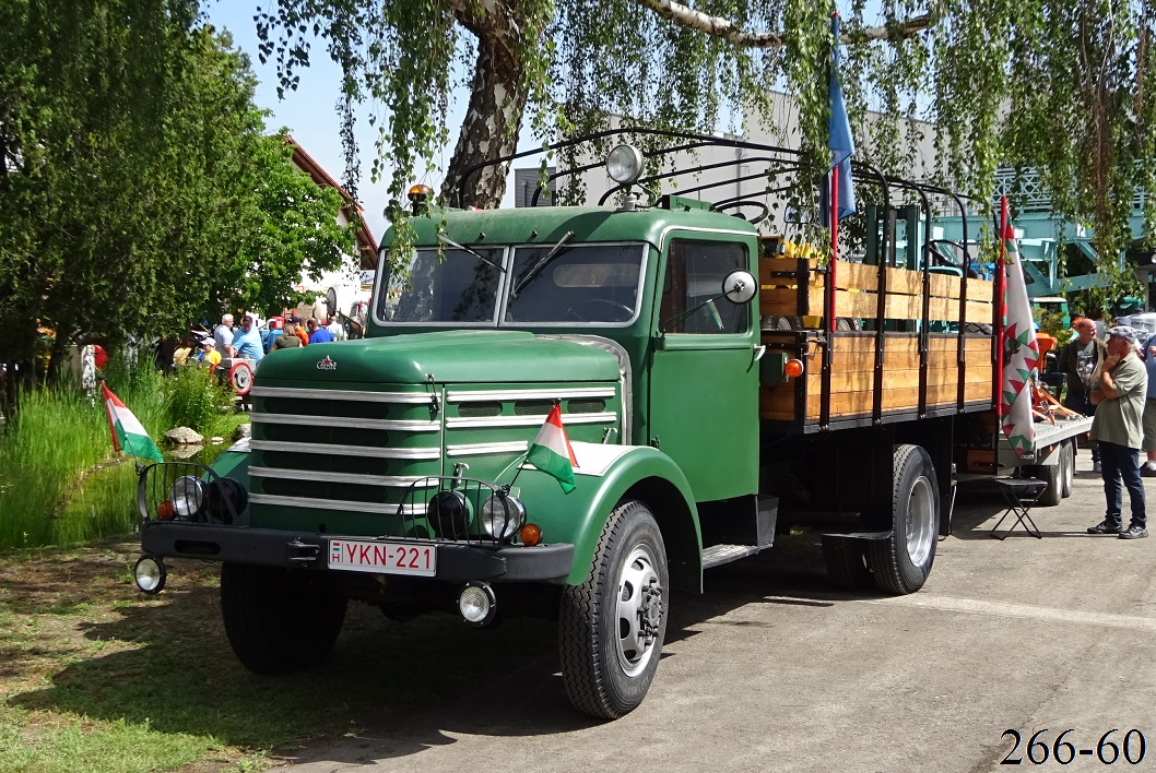 Венгрия, № YKN-221 — Csepel D-344; Венгрия — X. Kiskőrösi Nemzetközi Dutra Találkozó