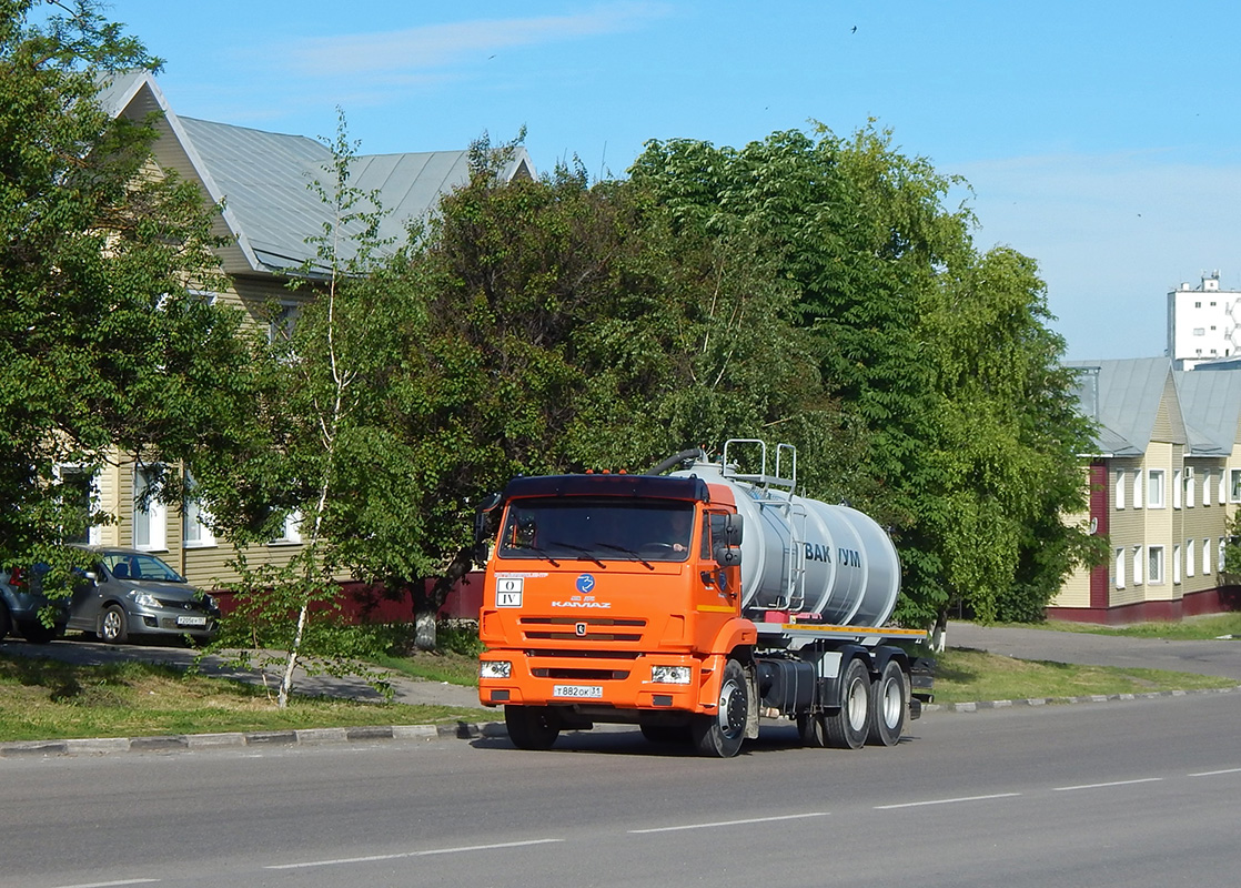 Белгородская область, № Т 882 ОК 31 — КамАЗ-65115 (общая модель)