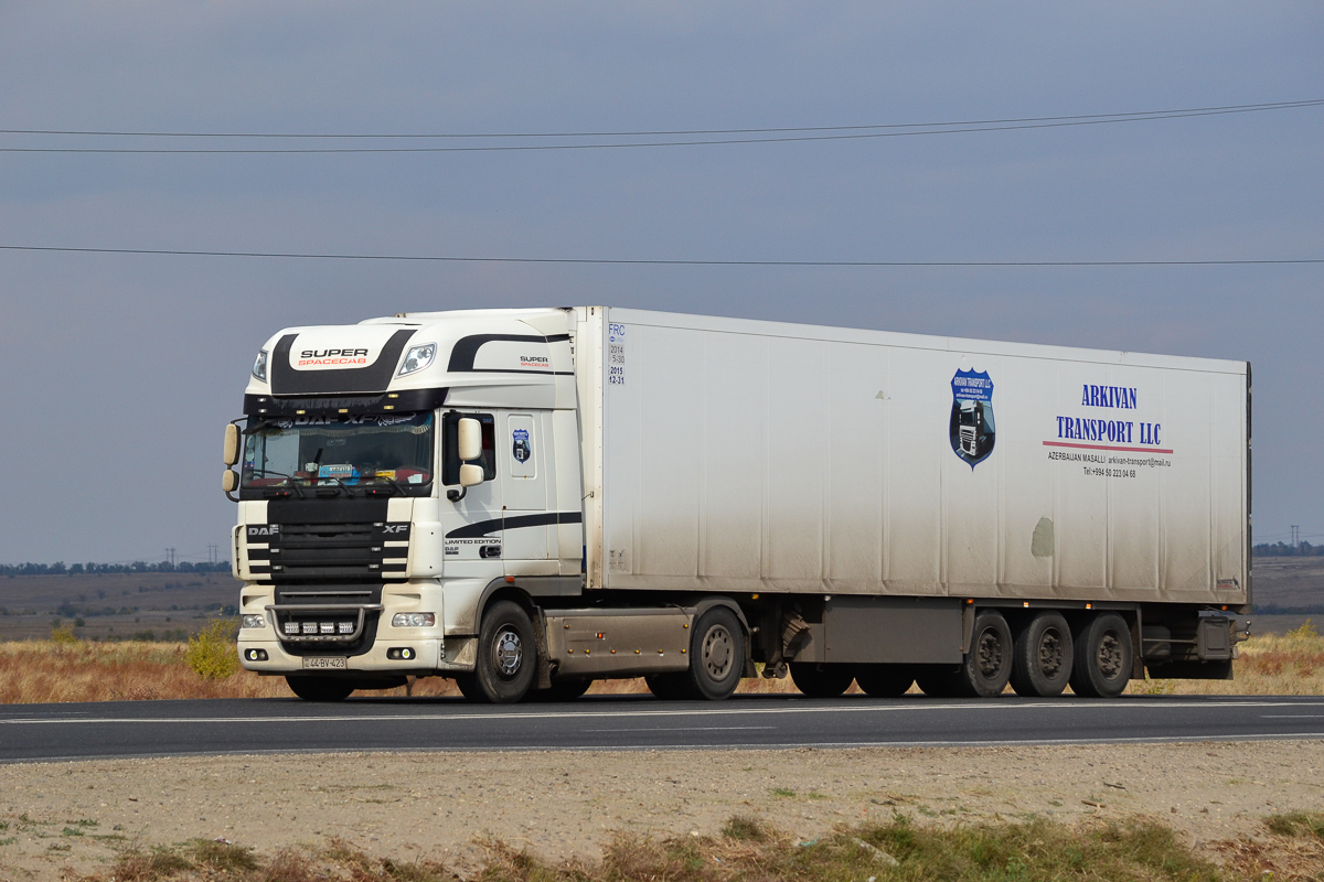 Азербайджан, № 44-BV-423 — DAF XF105 FT