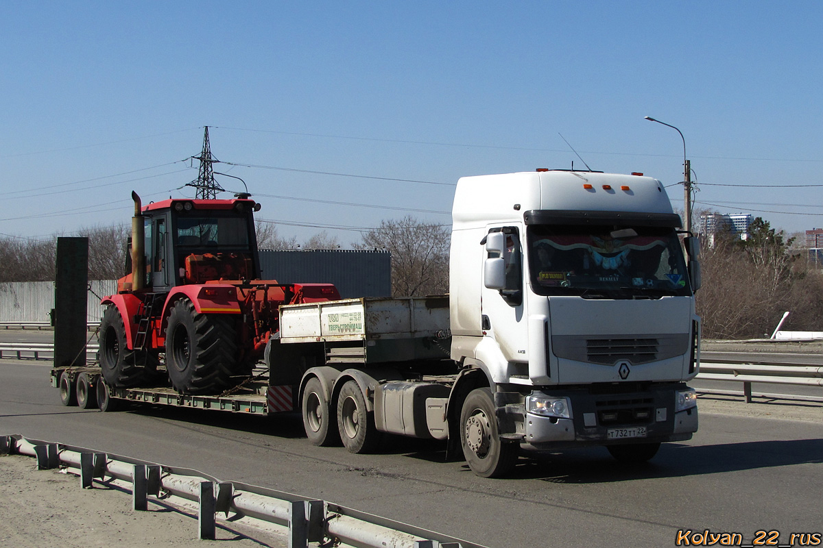 Алтайский край, № Т 732 ТТ 22 — Renault Premium Lander [X9P]; Алтайский край — Разные фотографии (Спецтехника)