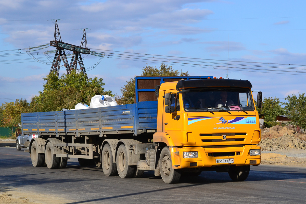 Волгоградская область, № Е 510 АХ 134 — КамАЗ-65116-A4