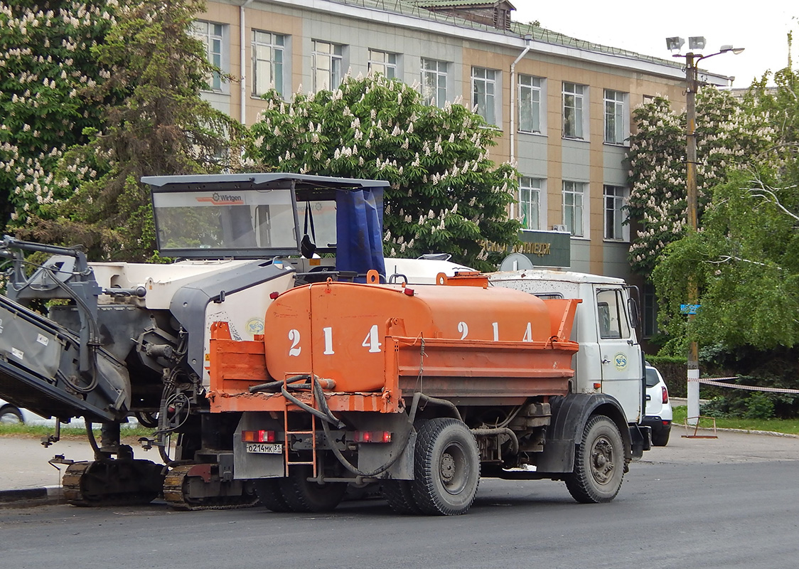 Белгородская область, № О 214 МК 31 — МАЗ-5551 [555100]