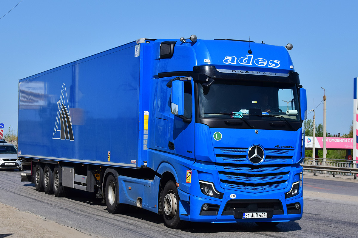 Турция, № 31 ALD 484 — Mercedes-Benz Actros ('2018)